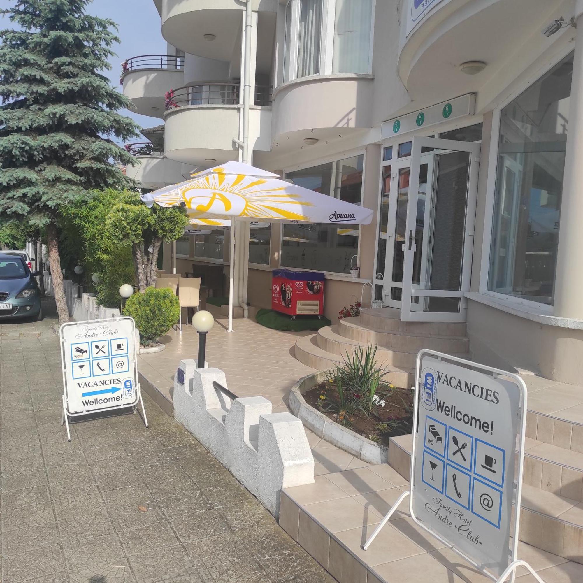 Хотел Андре Hotel Csernomorec Kültér fotó